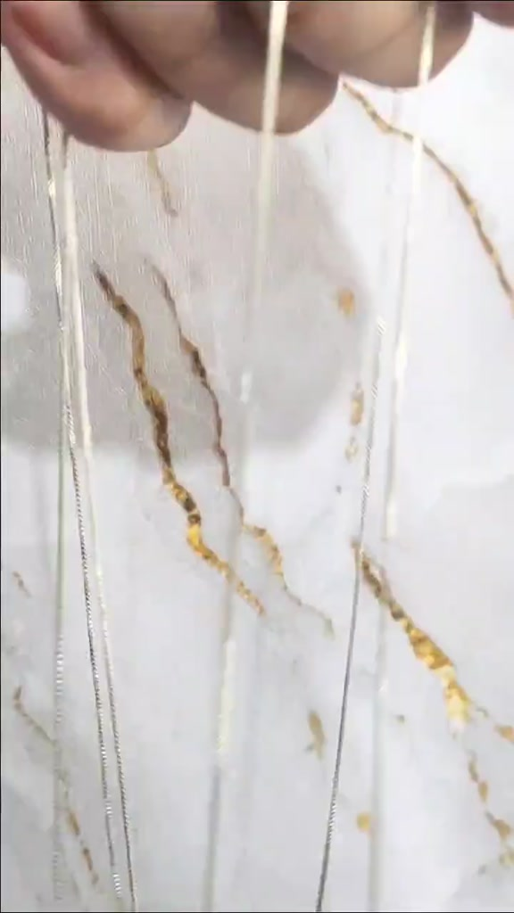 Colar Letra Lisa Folheado Inicial Cravejada cordão veneziana Semi Joia Banhada Folheado a Ouro 18K e Prata 925 4cm