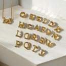 Colar Letra Inicial Banho de Ouro 18K ou Prata 925