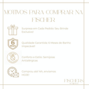 Conjunto Colar e Brinco Redondo Ondulado Orgânico Banhado Ouro 18K - Fischer Semijoias