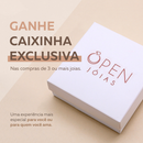 Colar Letra de Lado com Banho em Ouro 18k