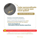 Colar Nome Banhado a Ouro 18k Personalizado Delicado Cursivo Exclusivo - Art Force Semijoias